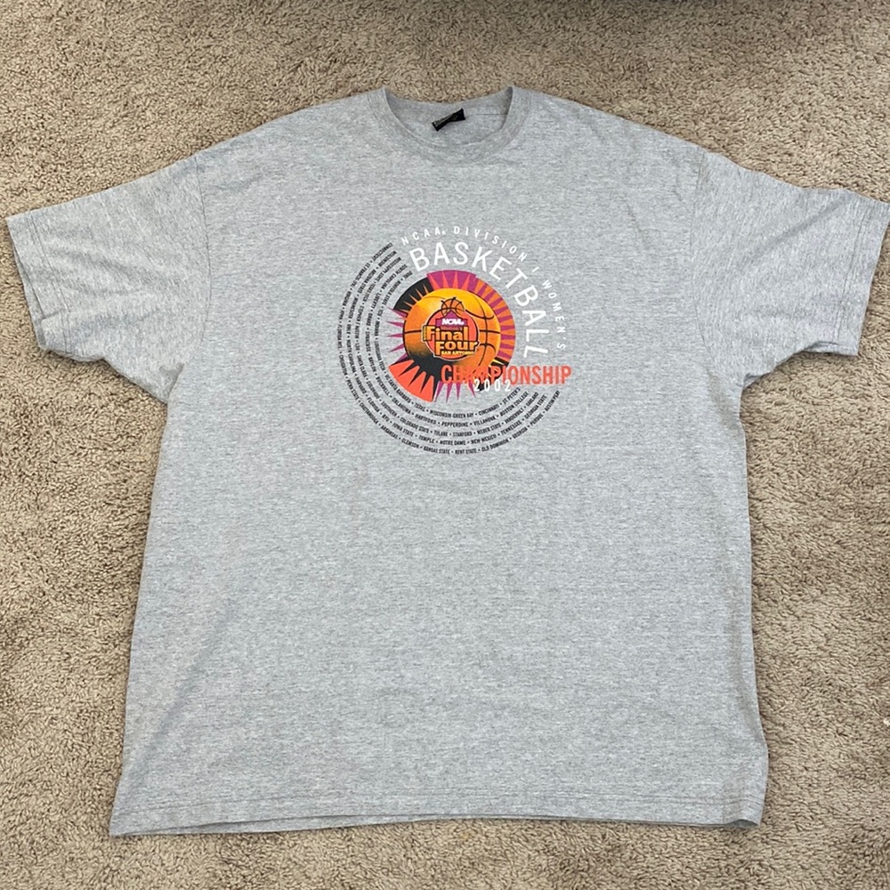 2002 Women’s NCAA Basketball Final Four T-Shirt